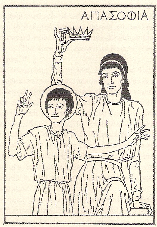 Dom Donald's Blog: 'Hagia Sophia, Holy Wisdom, who crowns Christ' Merton